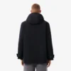 Vannavvisende parkas med hette i mellomlengde for menn