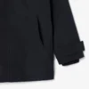 Vannavvisende parkas med hette i mellomlengde for menn