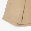 Vannavvisende parkas med hette i mellomlengde for menn