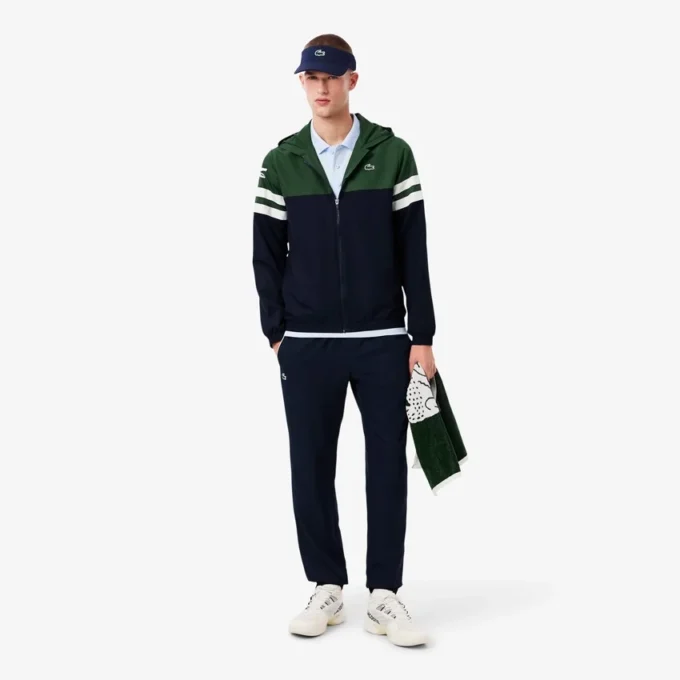Vannavvisende tennishettejakke for menn