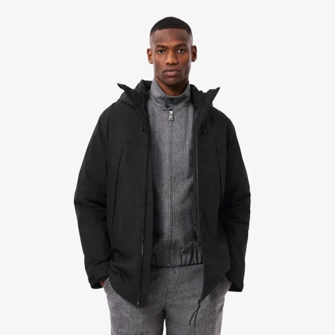 Vannavvisende, vattert 3-i-1-parkas for menn