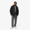 Vannavvisende, vattert 3-i-1-parkas for menn