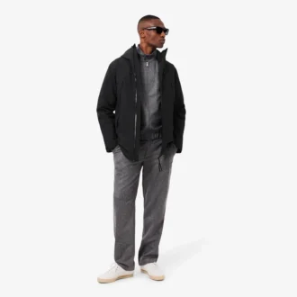 Vannavvisende, vattert 3-i-1-parkas for menn