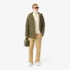Vannavvisende, vattert 3-i-1-parkas for menn