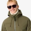 Vannavvisende, vattert 3-i-1-parkas for menn