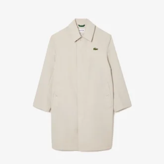 Vannavvisende, vindtett trenchcoat for menn