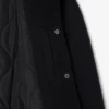 Varsityjakke i ull med badge-detaljer for menn