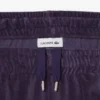 Velour-joggebukse med dekorative detaljer for kvinner