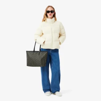 Zely Tote & Pouch med kornet struktur