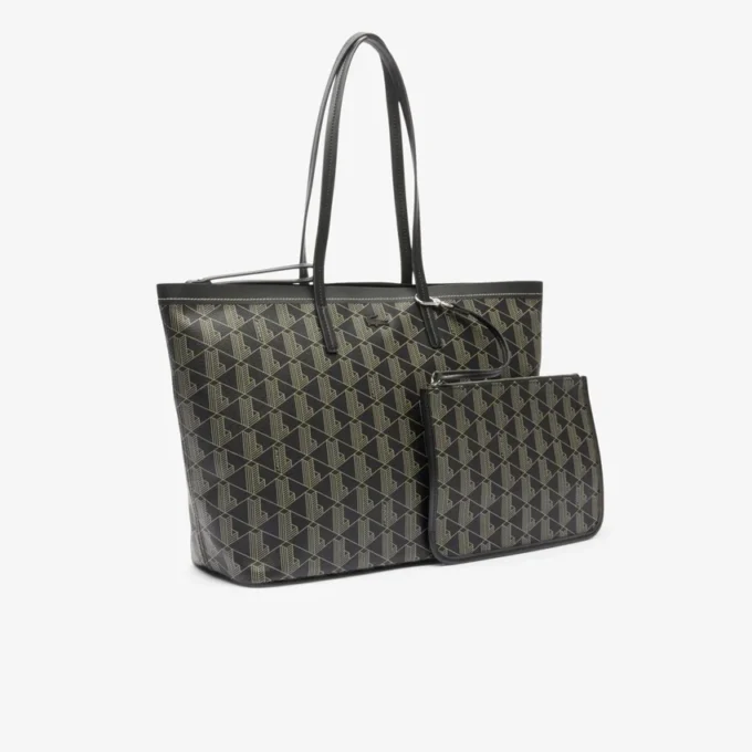 Zely Tote & Pouch med kornet struktur